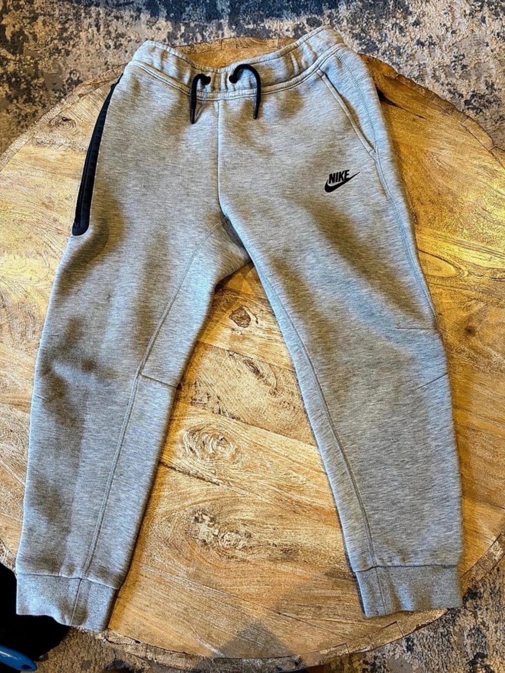 Nike Sportswear Tech Fleece Big Kids' Joggers Gray Joggers